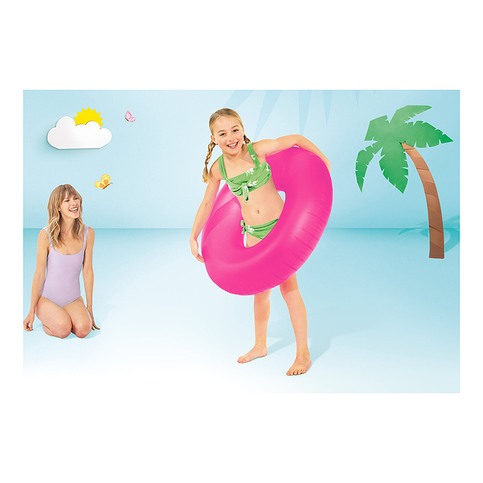 Фото к товару Круг для плавания «Неон», d=91см, от 9 лет, цвета МИКС, 59262NP INTEX Круг для плавания «Неон», d=91см, от 9 лет, цвета МИКС, 59262NP INTEX