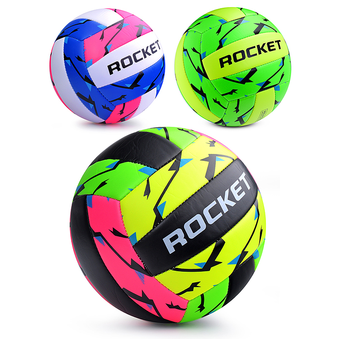Мяч волейбольный ROCKET, PU, размер 5, 230 г Мяч волейбольный ROCKET, PU, размер 5, 230 г