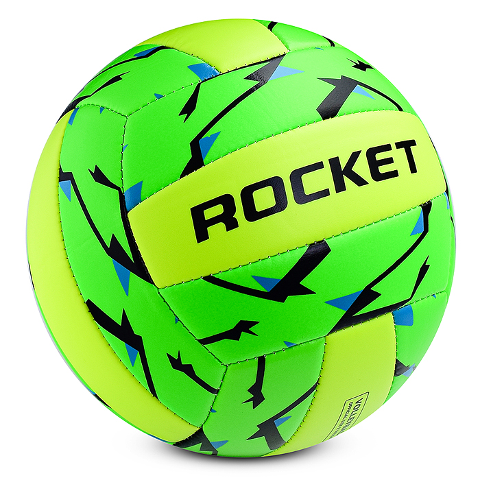 Фото к товару Мяч волейбольный ROCKET, PU, размер 5, 230 г Мяч волейбольный ROCKET, PU, размер 5, 230 г