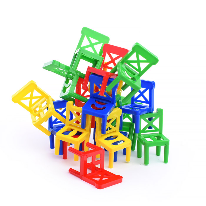 Фото к товару Настольная игра UT0030 "Балансирующие стульчики" (18 шт) в коробке Настольная игра UT0030 "Балансирующие стульчики" (18 шт) в коробке