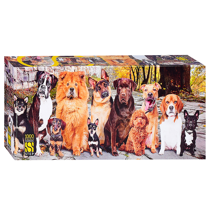 Пазлы 1000 "Верные друзья" (Панорама) Пазлы 1000 "Верные друзья" (Панорама)