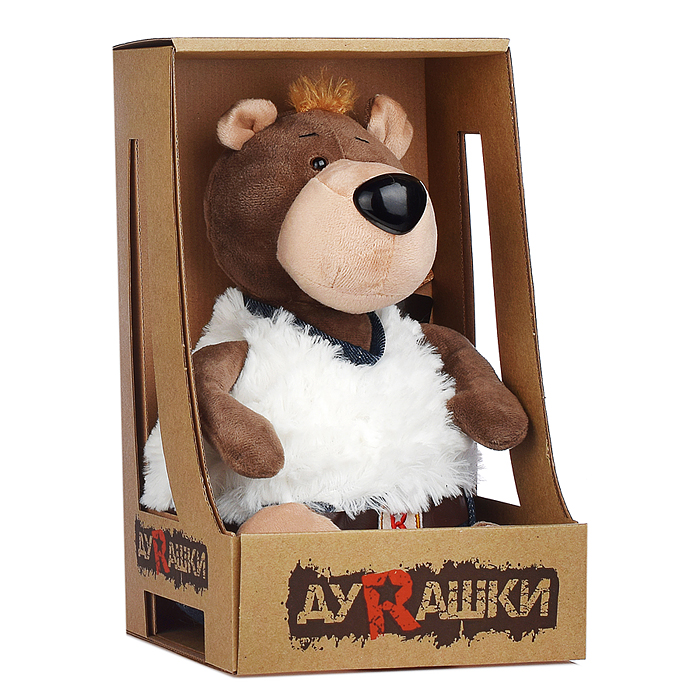 Фото к товару Медведь в джинсах, 26 см, в коробке Медведь в джинсах, 26 см, в коробке