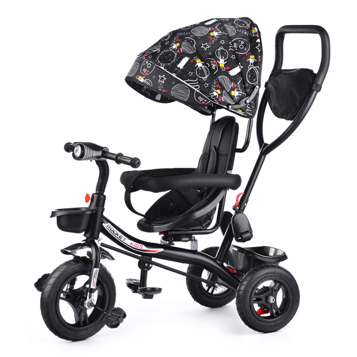 Велосипед 5388-3 3-х колесный, черный Велосипед 5388-3 3-х колесный, черный