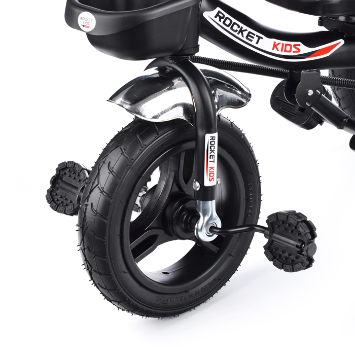 Фото к товару Велосипед 5388-3 3-х колесный, черный Велосипед 5388-3 3-х колесный, черный