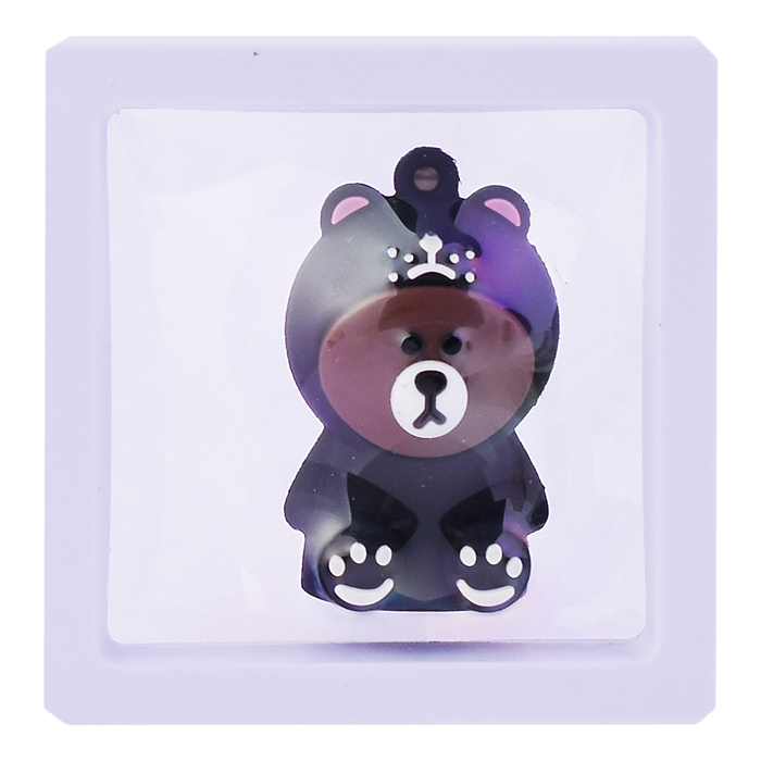 Фото к товару Точилка пластиковая "Мишка" 4х2,5см. в дисплее Точилка пластиковая "Мишка" 4х2,5см. в дисплее