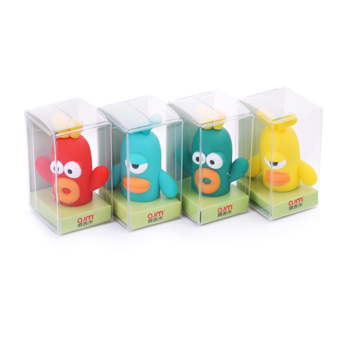 Точилка пластиковая "Монстрик" 4,5 х 4 см. в дисплее