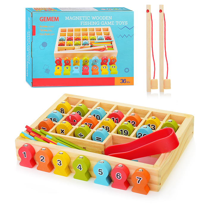 Рыбалка и счетный материал D1374 в коробке Рыбалка и счетный материал D1374 в коробке