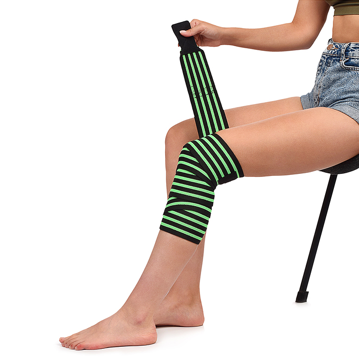 Фото к товару Бинт 33-0014 спортивный наколенный Бинт 33-0014 спортивный наколенный