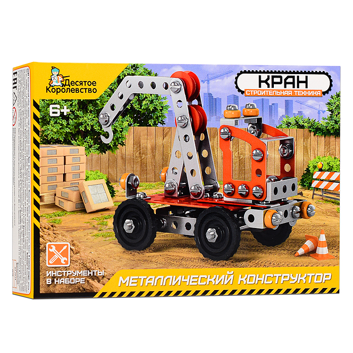 Конструктор "Строительная техника. Кран" Конструктор "Строительная техника. Кран"