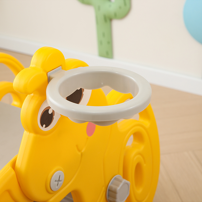 Фото к товару Горка детская UT0106 "Улитка" (цвет желтый) Горка детская UT0106 "Улитка" (цвет желтый)