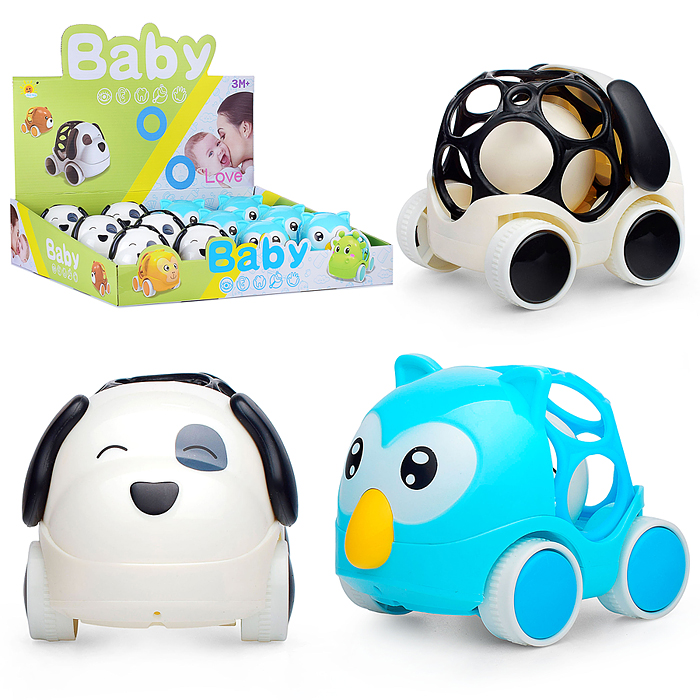 Погремушка 2851-2 "Собачка, сова" в коробке Погремушка 2851-2 "Собачка, сова" в коробке