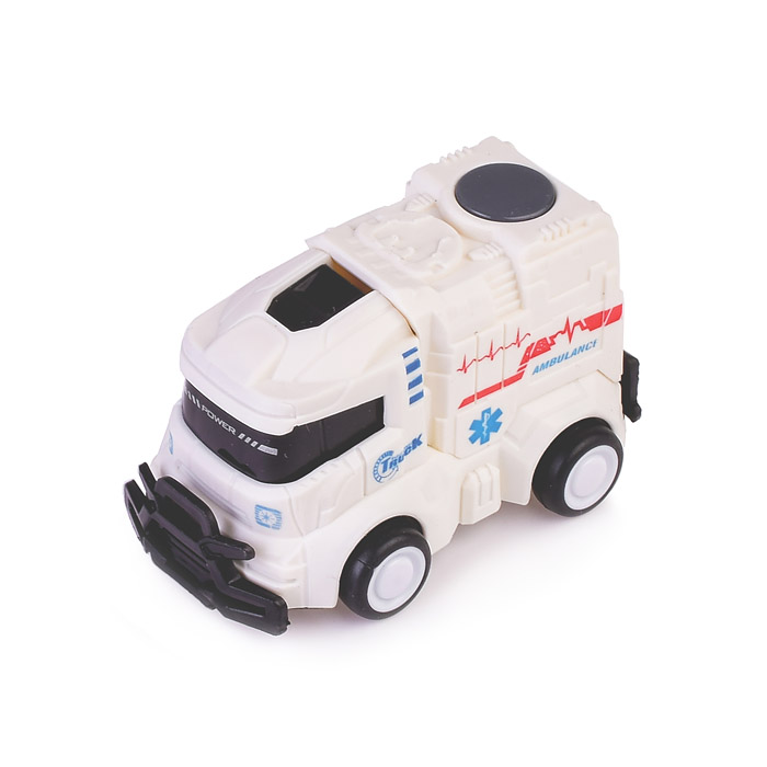Фото к товару Машина SY713-39B "Санитарный автомобиль" в пакете Машина SY713-39B "Санитарный автомобиль" в пакете