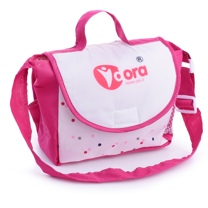 Фото к товару Аксессуары для куклы WZB8807 (сумка, горшок, тапочки, посуда) в рюкзаке Аксессуары для куклы WZB8807 (сумка, горшок, тапочки, посуда) в рюкзаке