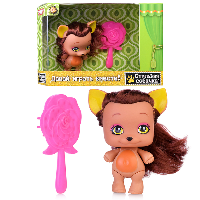 Игрушка "Собачка", с расческой, в ассортименте Игрушка "Собачка", с расческой, в ассортименте