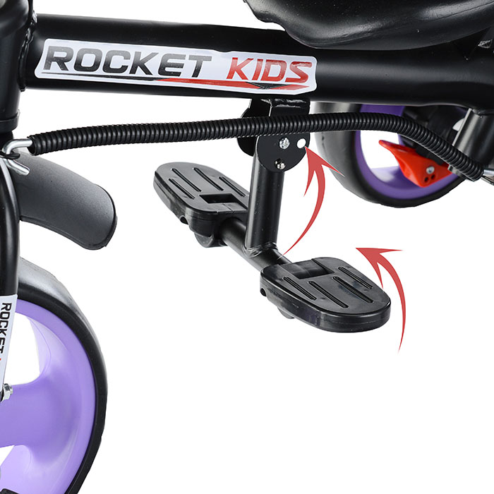 Фото к товару Велосипед 0999-2 3-х колесный, сиреневый Велосипед 0999-2 3-х колесный, сиреневый