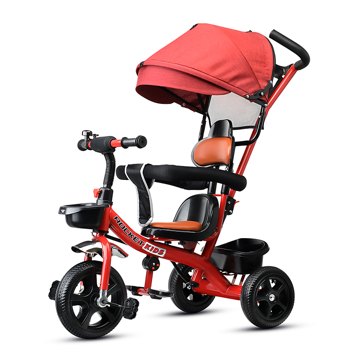 Велосипед 611 3-х колесный, красный Велосипед 611 3-х колесный, красный