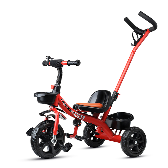 Фото к товару Велосипед 611 3-х колесный, красный Велосипед 611 3-х колесный, красный