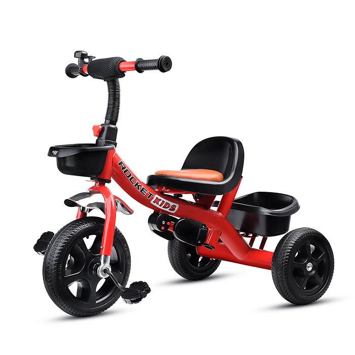 Фото к товару Велосипед 611 3-х колесный, красный Велосипед 611 3-х колесный, красный