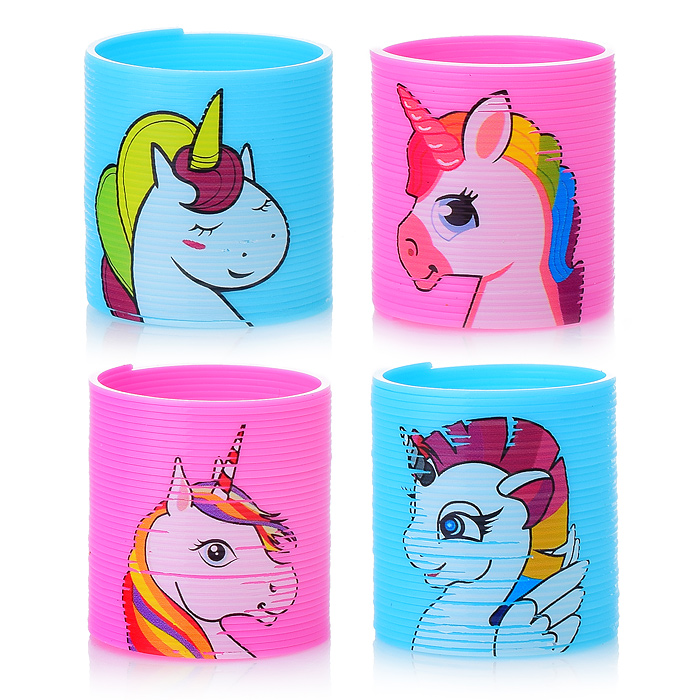 Набор пружинок "Единороги" TL3235D (12шт.) в пакете