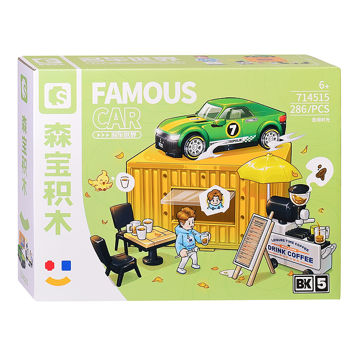 Фото к товару Конструктор 714512-714515 "Уличный авто" ( в ассортименте) в коробке Конструктор 714512-714515 "Уличный авто" ( в ассортименте) в коробке