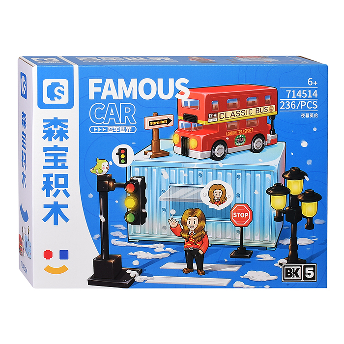 Фото к товару Конструктор 714512-714515 "Уличный авто" ( в ассортименте) в коробке Конструктор 714512-714515 "Уличный авто" ( в ассортименте) в коробке