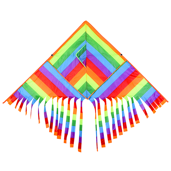 Фото к товару Змей воздушный 00-3532 "Цветной полосатик" Змей воздушный 00-3532 "Цветной полосатик"