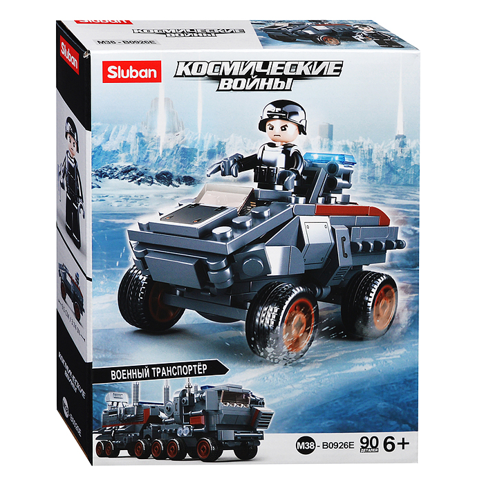 Конструктор M38-B0926 "Космические войны" 6в1