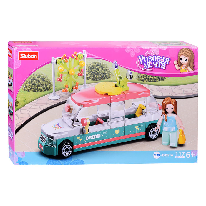 Конструктор M38-B0921A "Пляжная машинка" (117 дет.) Конструктор M38-B0921A "Пляжная машинка" (117 дет.)