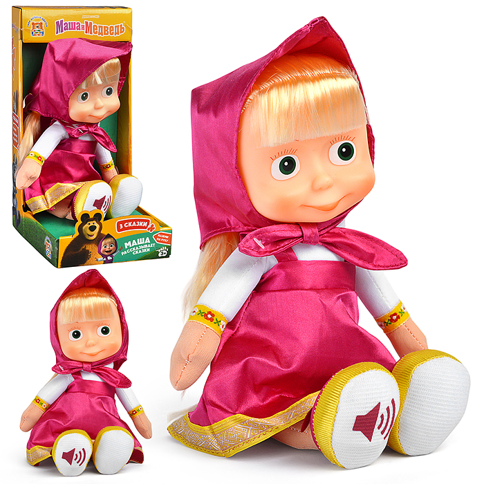 Маша музыкальная, 30см.