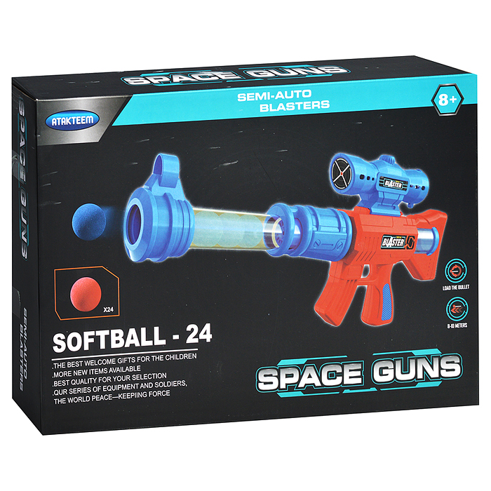 Фото к товару Бластер CMQ-100 "Галактическая атака-2" в коробке Бластер CMQ-100 "Галактическая атака-2" в коробке