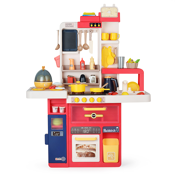 Фото к товару Игровой набор кухня 889-274 "Маленький повар" (свет, звук, пар) в коробке Игровой набор кухня 889-274 "Маленький повар" (свет, звук, пар) в коробке