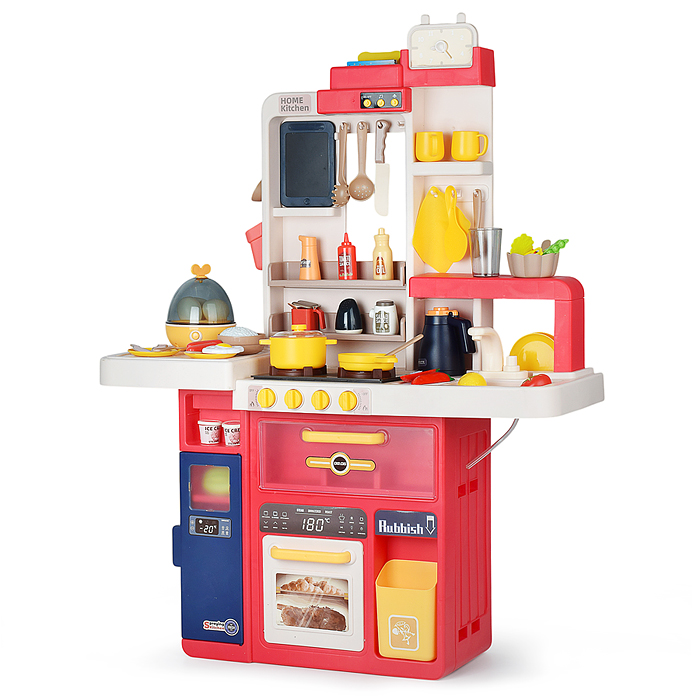 Фото к товару Игровой набор кухня 889-274 "Маленький повар" (свет, звук, пар) в коробке Игровой набор кухня 889-274 "Маленький повар" (свет, звук, пар) в коробке