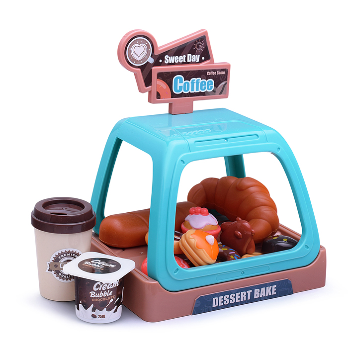 Игровой набор супермаркет 668-94 "Кофейня №2" (41 предмет) в коробке