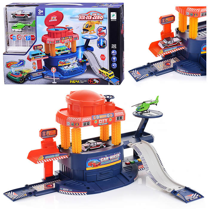 Игровой набор 660-A319 "Автомойка" в коробке Игровой набор 660-A319 "Автомойка" в коробке