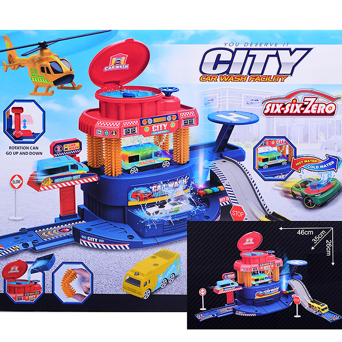 Игровой набор 660-A319 "Автомойка" в коробке