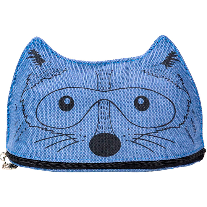 Пенал-косметичка "Енотик" мордочки с печатью Пенал-косметичка "Енотик" мордочки с печатью