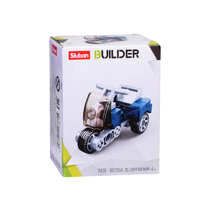 Конструктор M38-B0795A "Строитель" (26 дет.) Конструктор M38-B0795A "Строитель" (26 дет.)