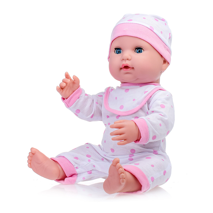 Фото к товару Пупс QH26-2 с аксессуарами, в сумке Пупс QH26-2 с аксессуарами, в сумке