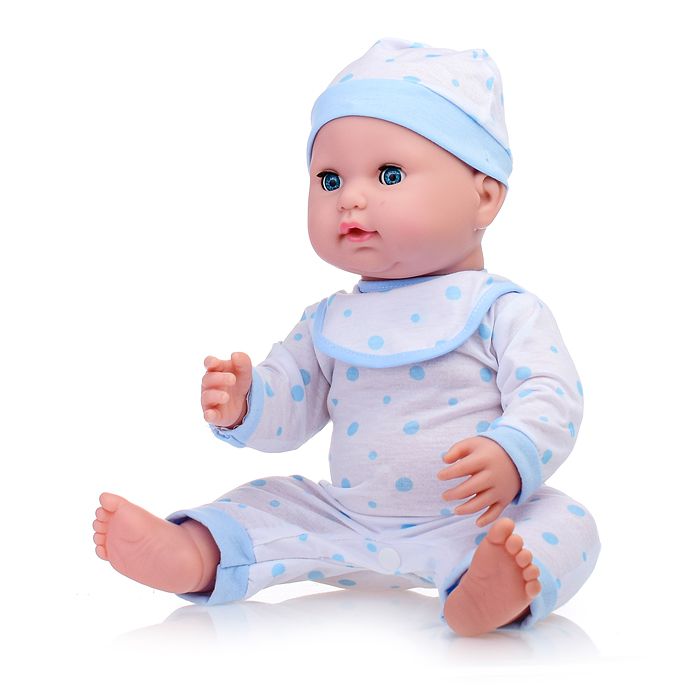 Фото к товару Пупс QH26-2 с аксессуарами, в сумке Пупс QH26-2 с аксессуарами, в сумке