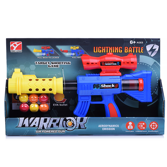 Фото к товару Бластер 5009A "Воин" в коробке Бластер 5009A "Воин" в коробке