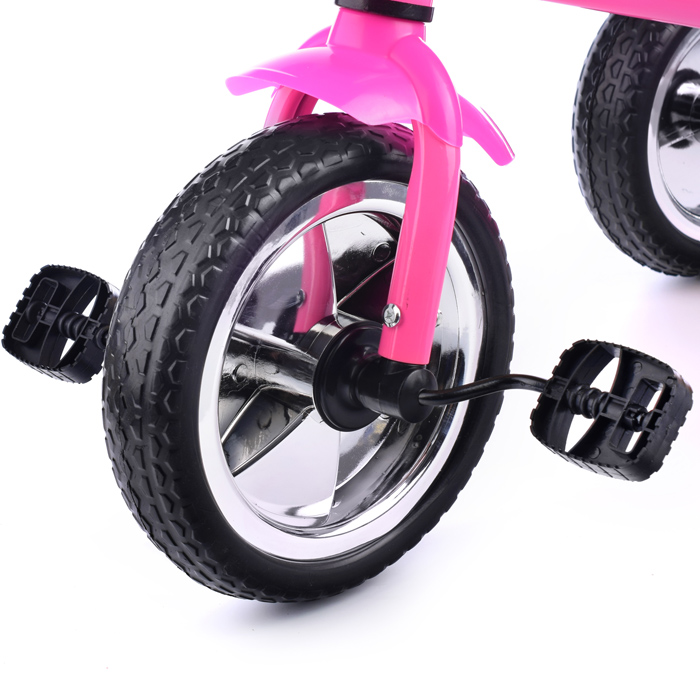 Фото к товару Велосипед XEL-002-3, 3-х колесный, розовый Велосипед XEL-002-3, 3-х колесный, розовый