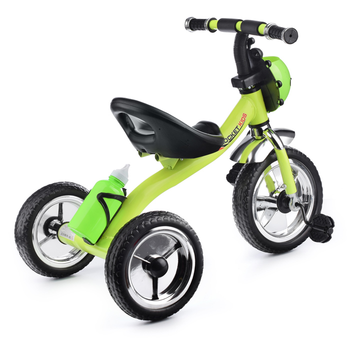 Фото к товару Велосипед XEL-288P-3, 3-х колесный, зеленый Велосипед XEL-288P-3, 3-х колесный, зеленый