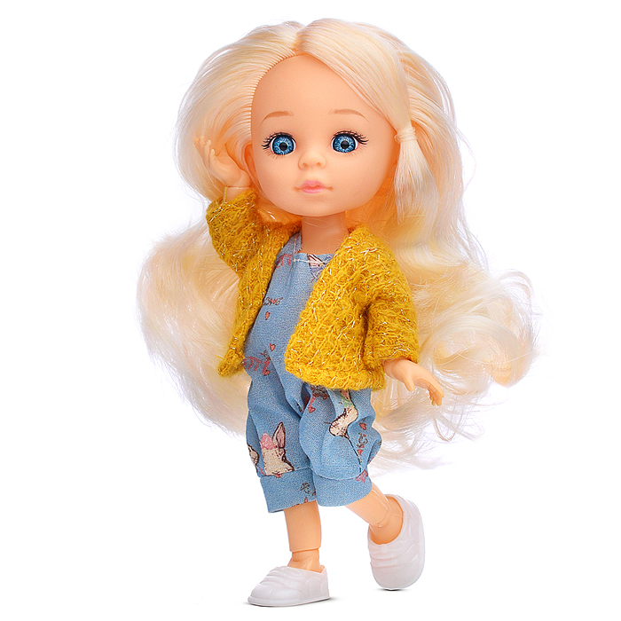 Фото к товару Кукла шарнирная UT0121-1 "Моя куколка" "Амалия" в коробке Кукла шарнирная UT0121-1 "Моя куколка" "Амалия" в коробке