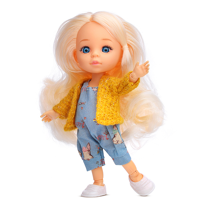 Фото к товару Кукла шарнирная UT0121-1 "Моя куколка" "Амалия" в коробке Кукла шарнирная UT0121-1 "Моя куколка" "Амалия" в коробке
