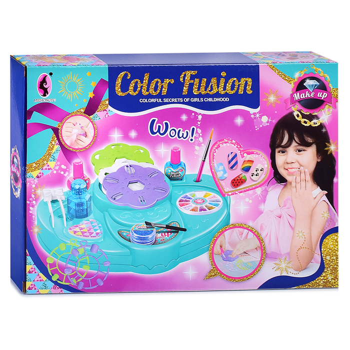 Фото к товару Набор стилиста KL4082 "Слияние цветов" в коробке Набор стилиста KL4082 "Слияние цветов" в коробке