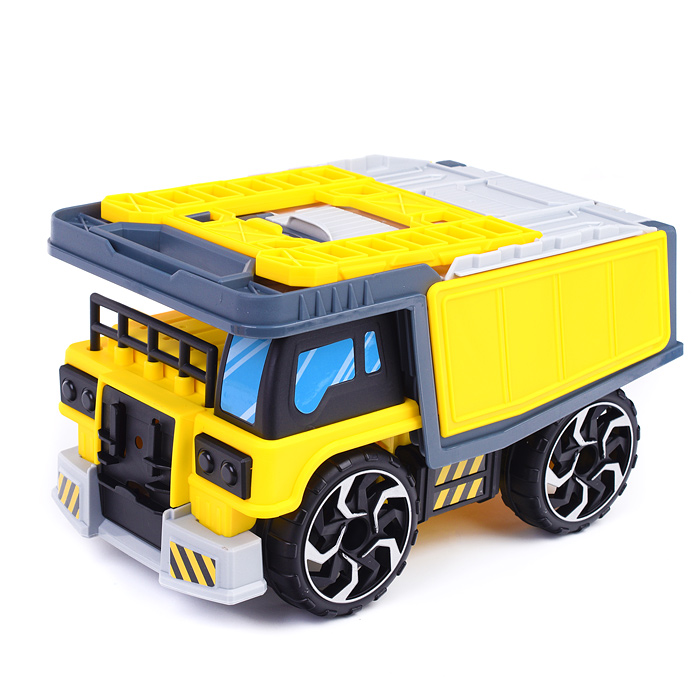 Фото к товару Набор строительной техники P930-A "Застройка" в коробке Набор строительной техники P930-A "Застройка" в коробке