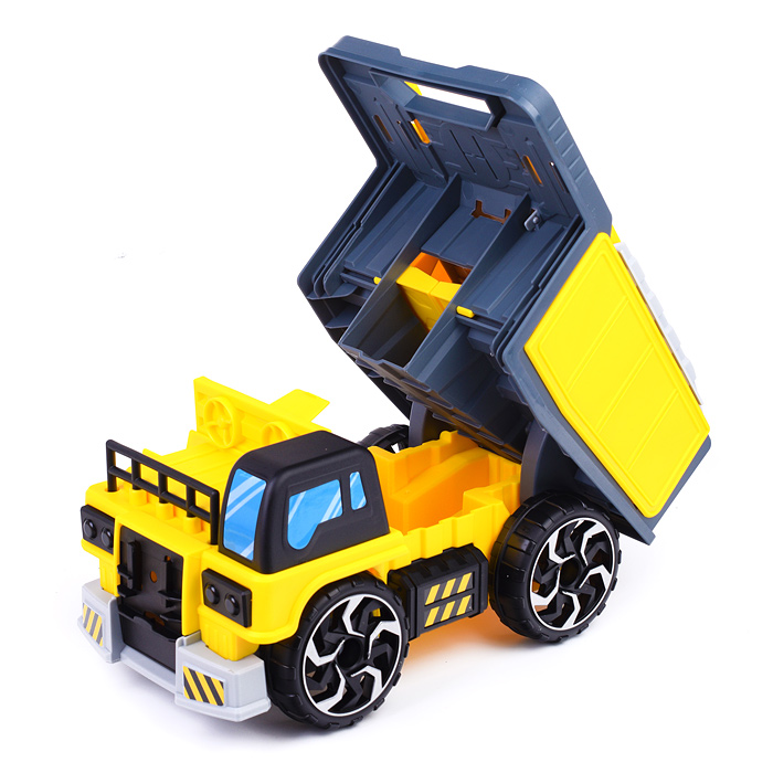 Фото к товару Набор строительной техники P930-A "Застройка" в коробке Набор строительной техники P930-A "Застройка" в коробке