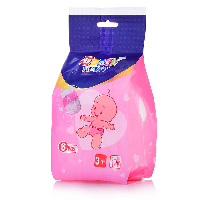 Аксессуары для куклы 6188-6L (памперсы) в пакете Аксессуары для куклы 6188-6L (памперсы) в пакете