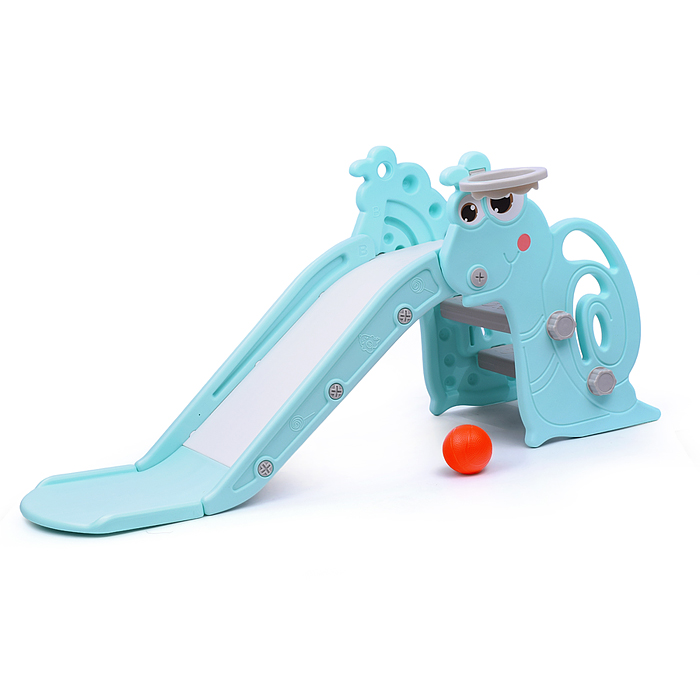 Горка детская UT0106 "Улитка" (цвет бирюзовый) Горка детская UT0106 "Улитка" (цвет бирюзовый)