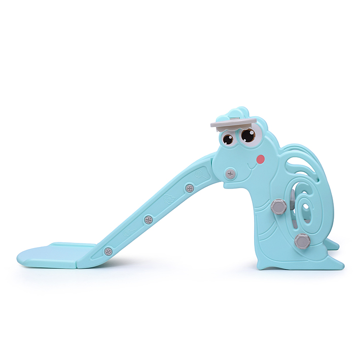 Фото к товару Горка детская UT0106 "Улитка" (цвет бирюзовый) Горка детская UT0106 "Улитка" (цвет бирюзовый)